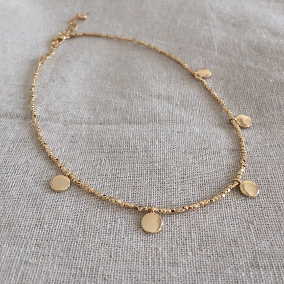 upstyleboutique Jewelry - ❗️Last one ❗️NWT Gold Disc Choker